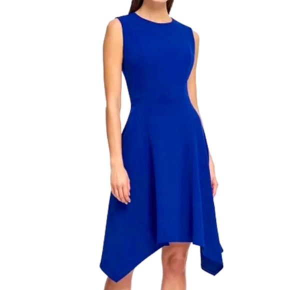 DKNY Hem Fit & Flare Dress - Picture 1 of 5